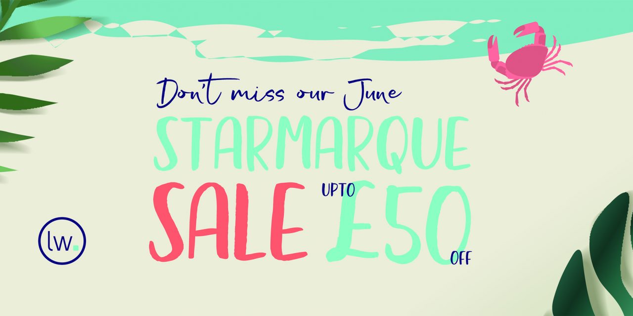 Our shiny June Promotion – Up to £50 off StarMarque Print